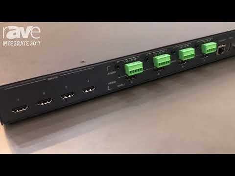 Integrate 2017: Kramer Talks About VSM-4x4A Instant Switcher