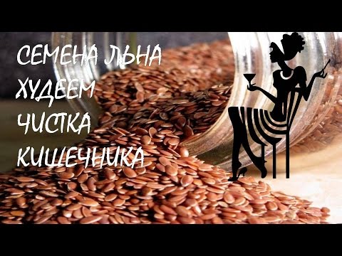 Очищение организма в домашних условиях семена льна