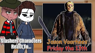 Slashers Characters React To Jason Voorhees Friday 13 Full Video