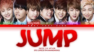 Bts Jump Color Coded Lyrics가사 Hanromeng