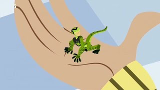 Aviva Holds Chris Part 1 From Wild Kratts Para-Giantess