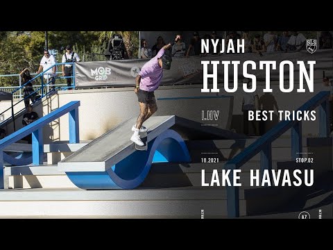 Nyjah Huston SLS Lake Havasu | Best Tricks