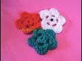 Tutorial uncinetto - Come si fa un fiore 2D a 5 petali