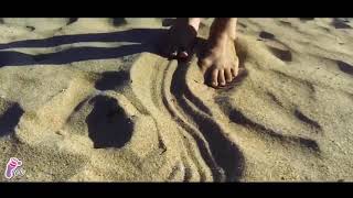 Giantess At Beach