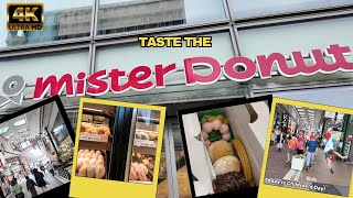 Mister Donut In Tokyo Japan Japanese Donuts & Coffee Experience