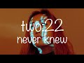 two:22 - never knew (prod. pacific)