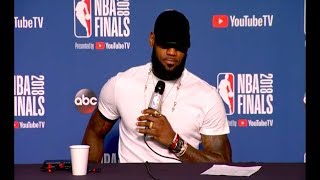 LeBron James | Game 4 NBA Finals Press Conference LeBron James | Game 4 NBA Finals Press Conference