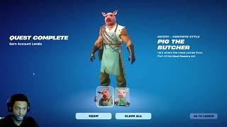 Free Piggly Wiggly Pig The Butcher Skin Fortnite