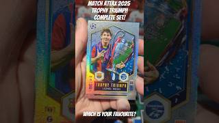 Match Attax 2025 Trophy Triumph Cards Complete Set