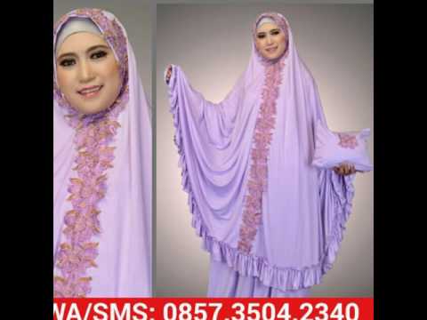 Video mukena dannis warna putih Video mukena dannis warna putih