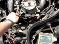 Mercedes W124 230 E correctly adjusted mixture