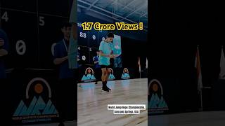 Team India World Jump Rope Championship - Swarali Kumbhar Speed Sprint