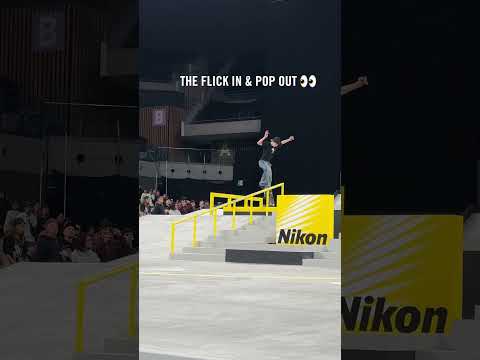 Filipe Mota's perfect Kickflip Front Blunt at SLS Tokyo 🎌