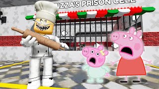 Peppa Pig Escape Papa Pizzas Prison Run Obby In Roblox