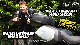 Shad Sh59X, Le Top-Case Modulable Et Ses Valises Test 2021