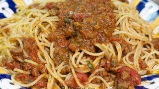 Somali Pasta Sauce (Suugo Suqaar) Sauce Somali pour les pâtes