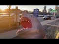 SHARK PUPPET PLAYS GTA V IN REAL LIFE!!!!!