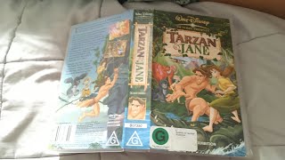 Openingclosing To Tarzan & Jane Walt Disney Home Entertainment Vhs New Zealand 2003