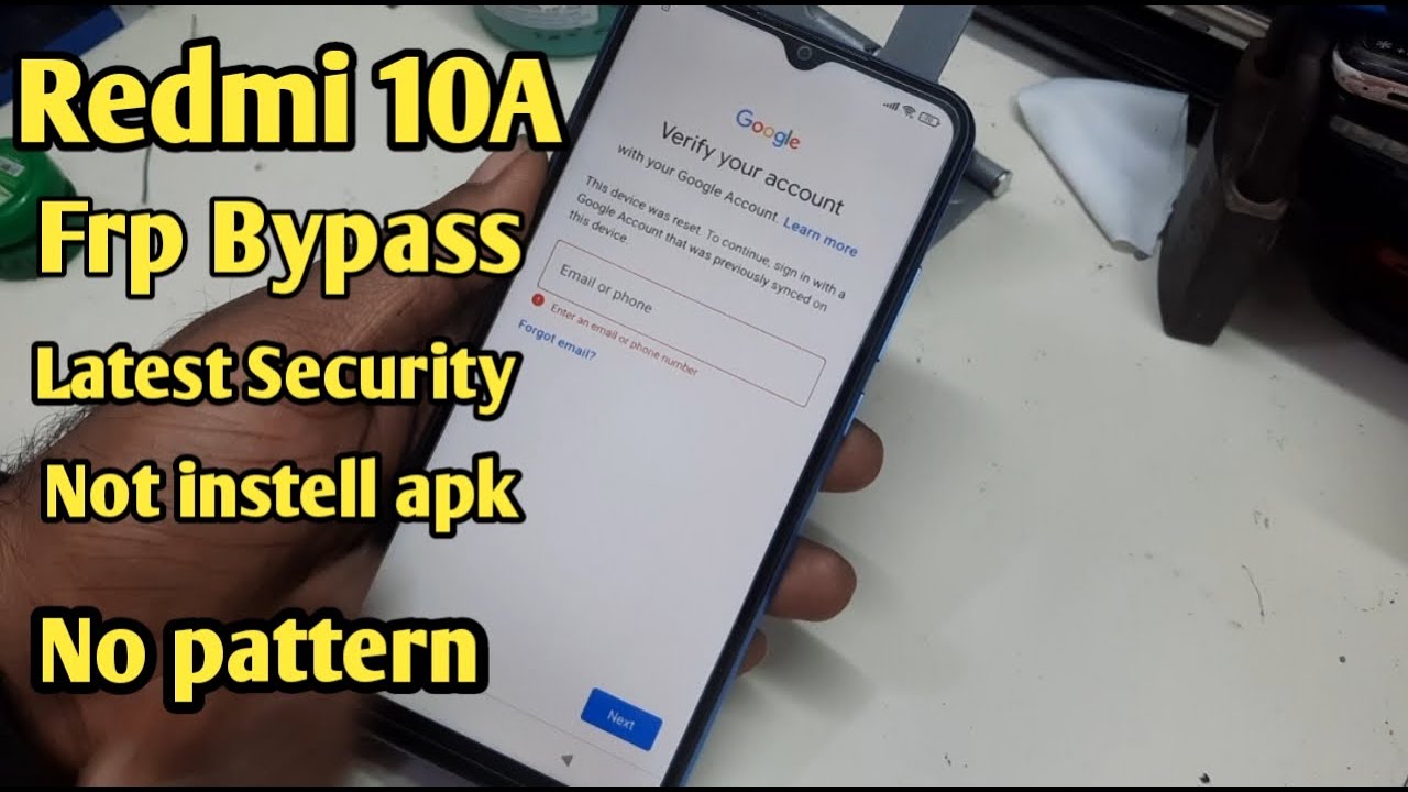 Redmi 10 Google Account Remove Redmi 10 Google Account Remove
