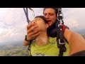 Guy Passing out doing 360° Skydiving