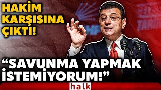 Söyleyecekleri̇m Salona Siğmaz Ekrem İmamoğlu Hakim Karşısına Çıktı Silivride Tarihi Savunma