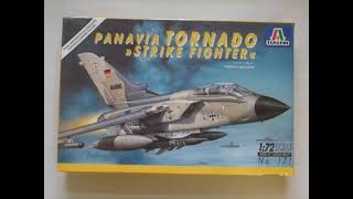 Panavia Tornado 172 Italeri 1990 Old Building From 1990. Painted With A Brush.