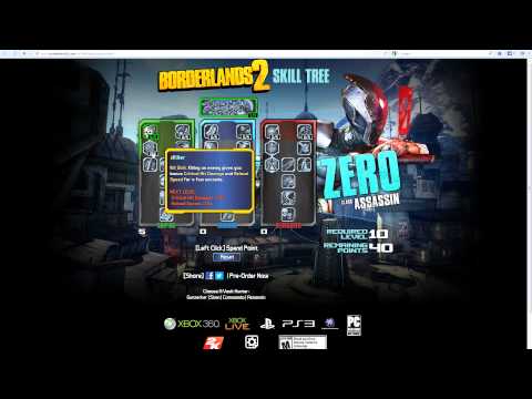 Assassin Borderlands Build Badass Points Assassin Borderlands Build Badass Points