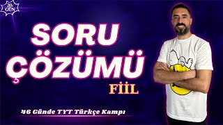 FİİL Soru Çözümü 📌46 Günde TYT TÜRKÇE Kampı 2024 +PDF📕(20.Gün) Deniz Hoca