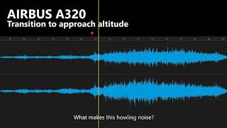 Airbus A320 Howling Noise Caused By The Fopp While Reaching Approach Alude After Descent