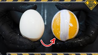 How to Carve a RAW Egg