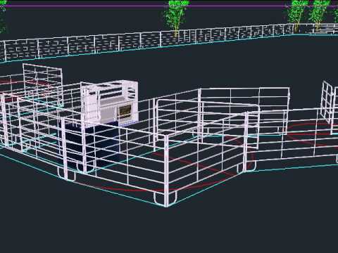 100X200 Roping Arena with Return.avi - YouTube