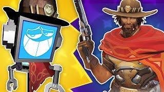 Mccree Song ► Fandroid The Musical Robot 🤠 (Overwatch Music Video)