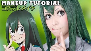 ? Tsuyu Asui Cosplay Makeup Tutorial My Hero Academia ??????????? ?