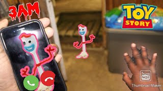 I Facetime Forky From The Toy Story 4 At 3 Amand He Actuality Came To My House