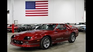 1987 Chevrolet Camaro Iroc Z28