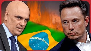 Oh Sh*T! Elon Musk Goes To War With Brazil Over Free Speech And Authoritarianism | Redacted News