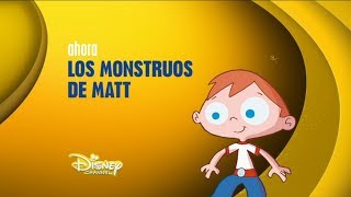 Disney Channel España: Ahora Los Monstruos De Matt (Nuevo Logo 2014)