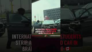 Group Of Indian International Students Strip A Parked Car Overnight In Brampton