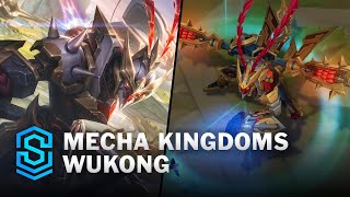 Mecha Kingdoms Wukong Skin Spotlight - Pre-Release - Pbe Preview - League Of Legends
