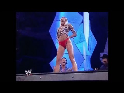 A Raw Table Dance Stacy Keibler on Monday Night Raw