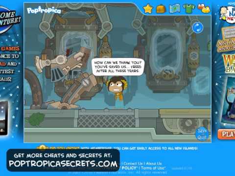 Poptropica Cheats for Steamworks Island Walkthrough Part 3