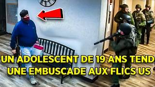 Un Jeune Tend Un Piège Et Prend Les Flics En Embuscade, Abat Un Drone Et Affronte Un Véhicule Blindé