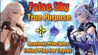 The False Sky True Purpose Explained Heavenly Principles Failed Plan For Teyvat & Humanity