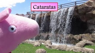 Peppa Pig Y El Parque Con La Catarata Y La Torre Eiffel Vídeos De Peppa Pig