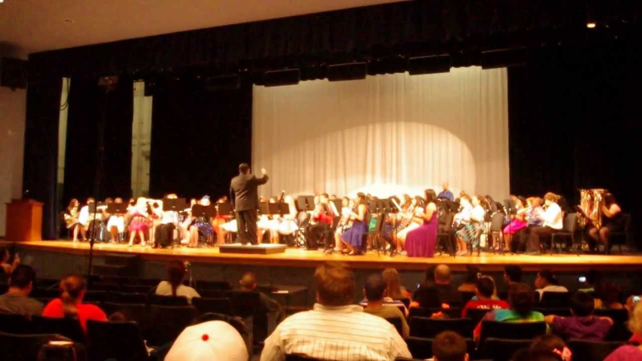 Barber Middle School Spring Concert - Stormchaser - YouTube