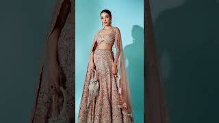 Neha Shetty Red Saree Outfit
