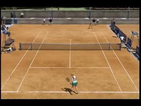 Virtua テニス 4 Exhibition Match - マリア シャラポワ vs Ana イバノビッチ