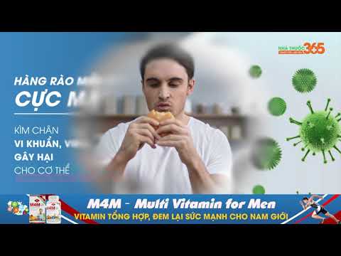 M4M Multi-Vitamin For Men - Bổ sung vitamin và khoáng chất cho nam giới