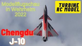 Rc Turbine Jet Chengdu J-10 Modellflugschau Wehrheim 2022
