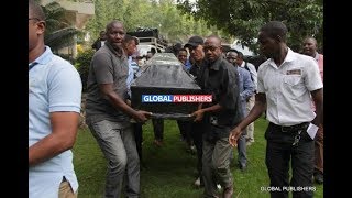 Majonzi Mwili Wa Isaac Gamba Ulivyowasili Mwanza